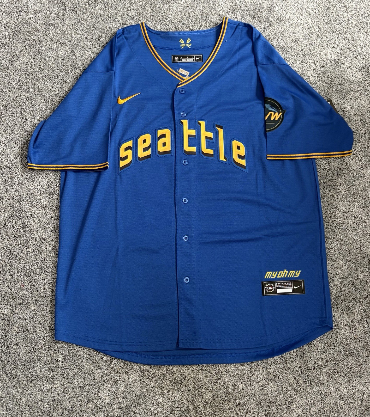 New With Tags! Cal Raleigh Seattle Mariners Men’s Jersey! SHIPS SAME DAY!