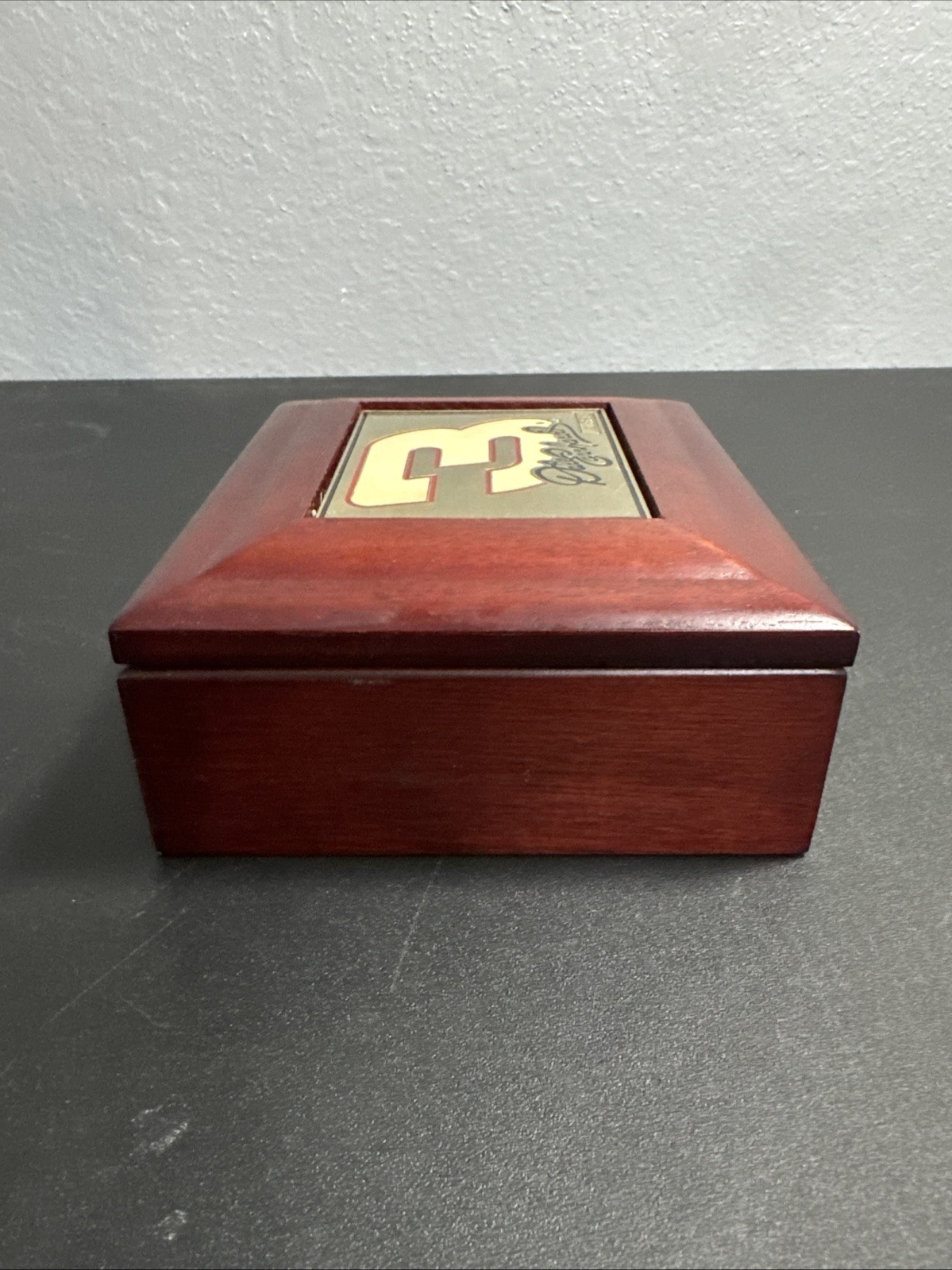 Dale Earnhardt #3 Collector Jewelry Box Cherry NASCAR Racing