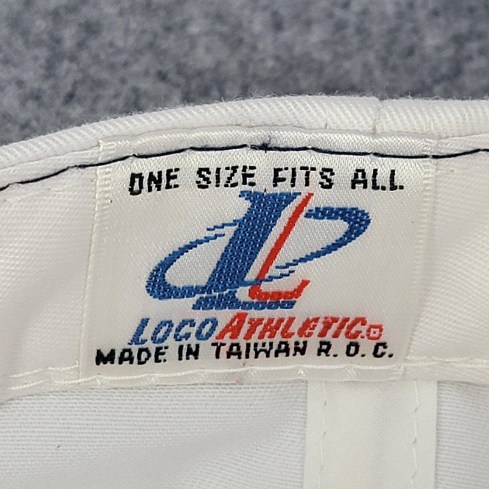 1996 Olympic Games Atlanta Logo Athletic Hat Cap Snapback One Size White Vintage