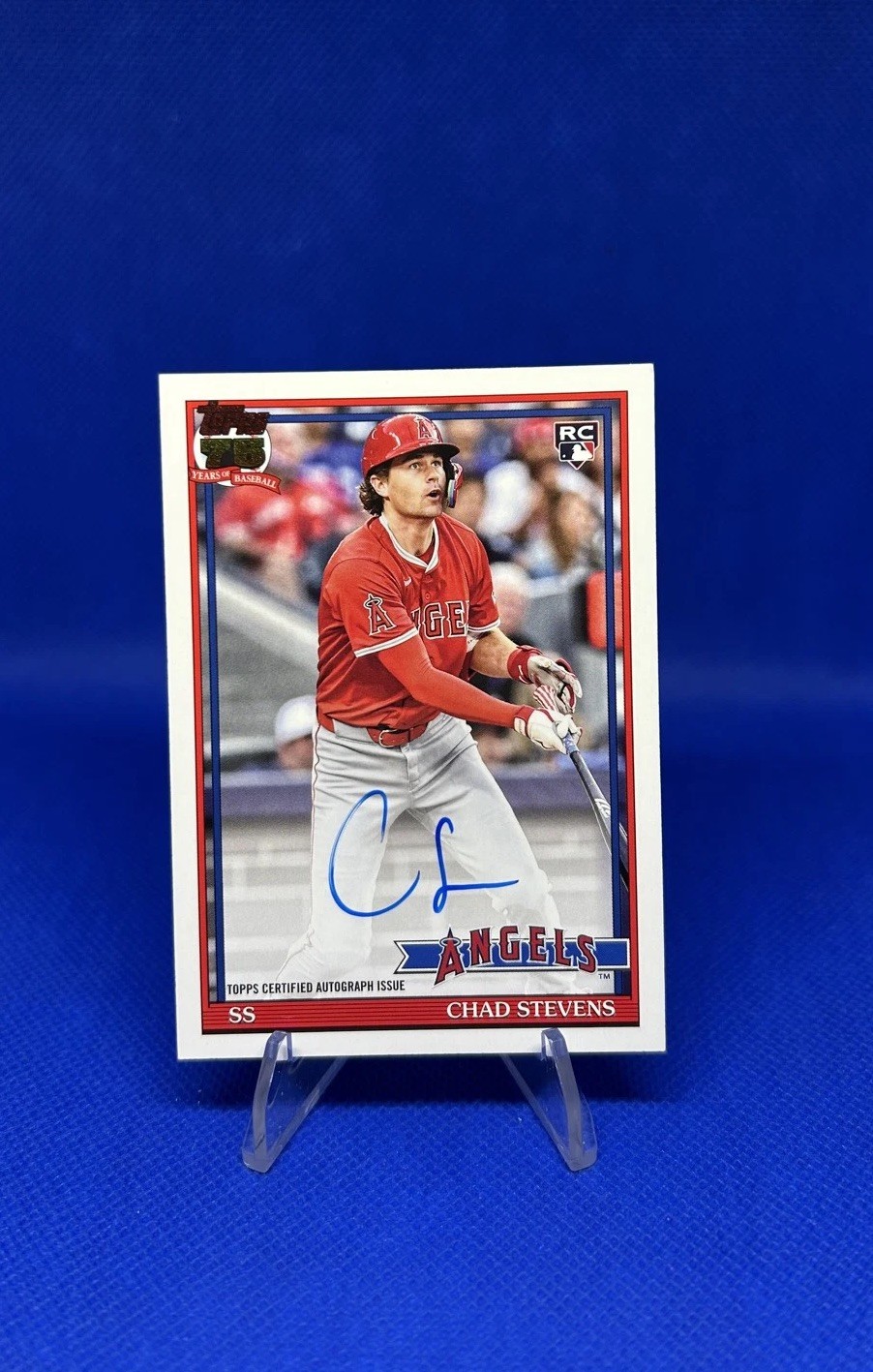 2026 Topps Series 1 – 1991 Topps Baseball Autographs Chad Stevens #91A-CST RC