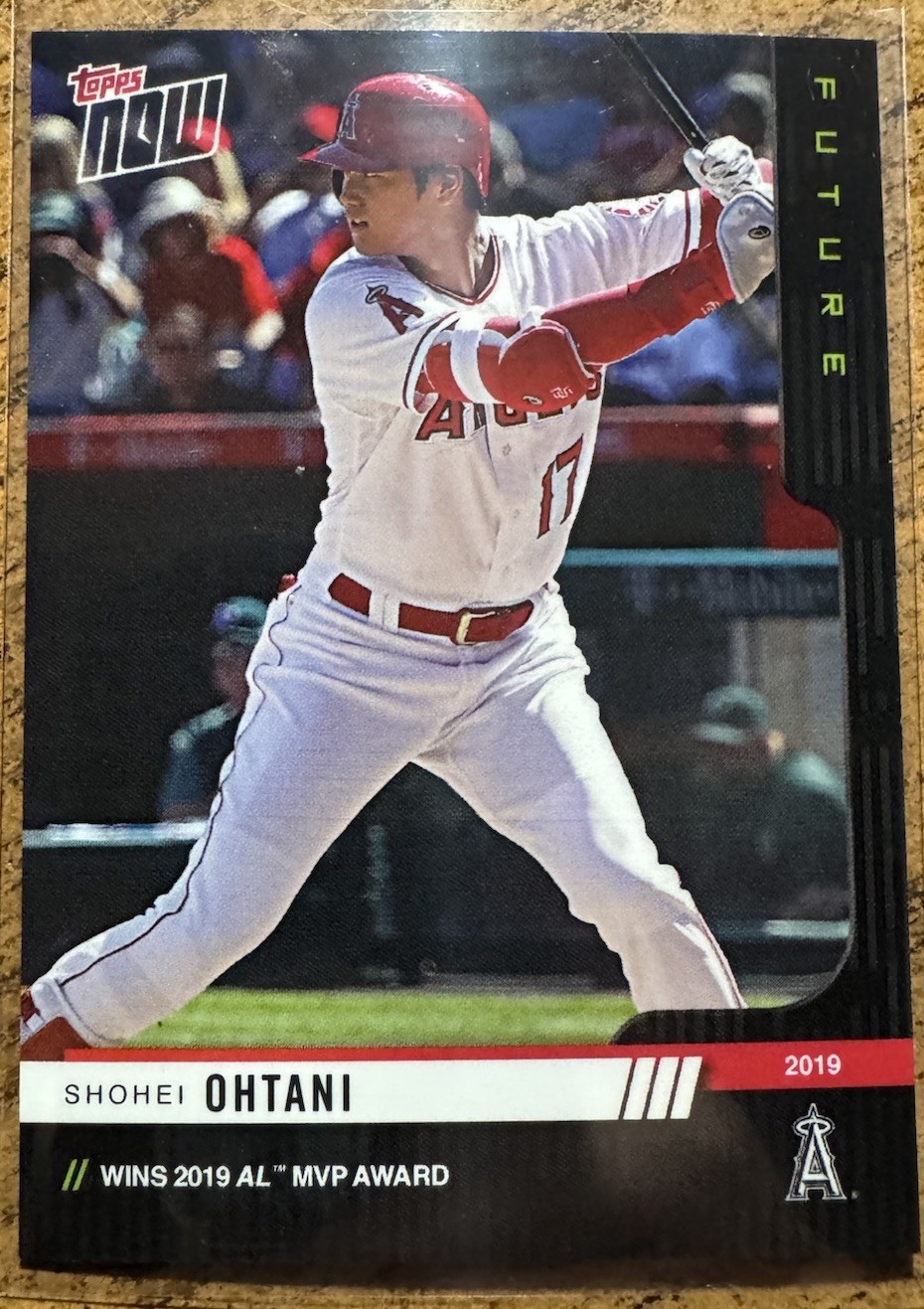2019 Now Future Pack: MLB Award Winners TN-7 Shohei Ohtani Dodgers