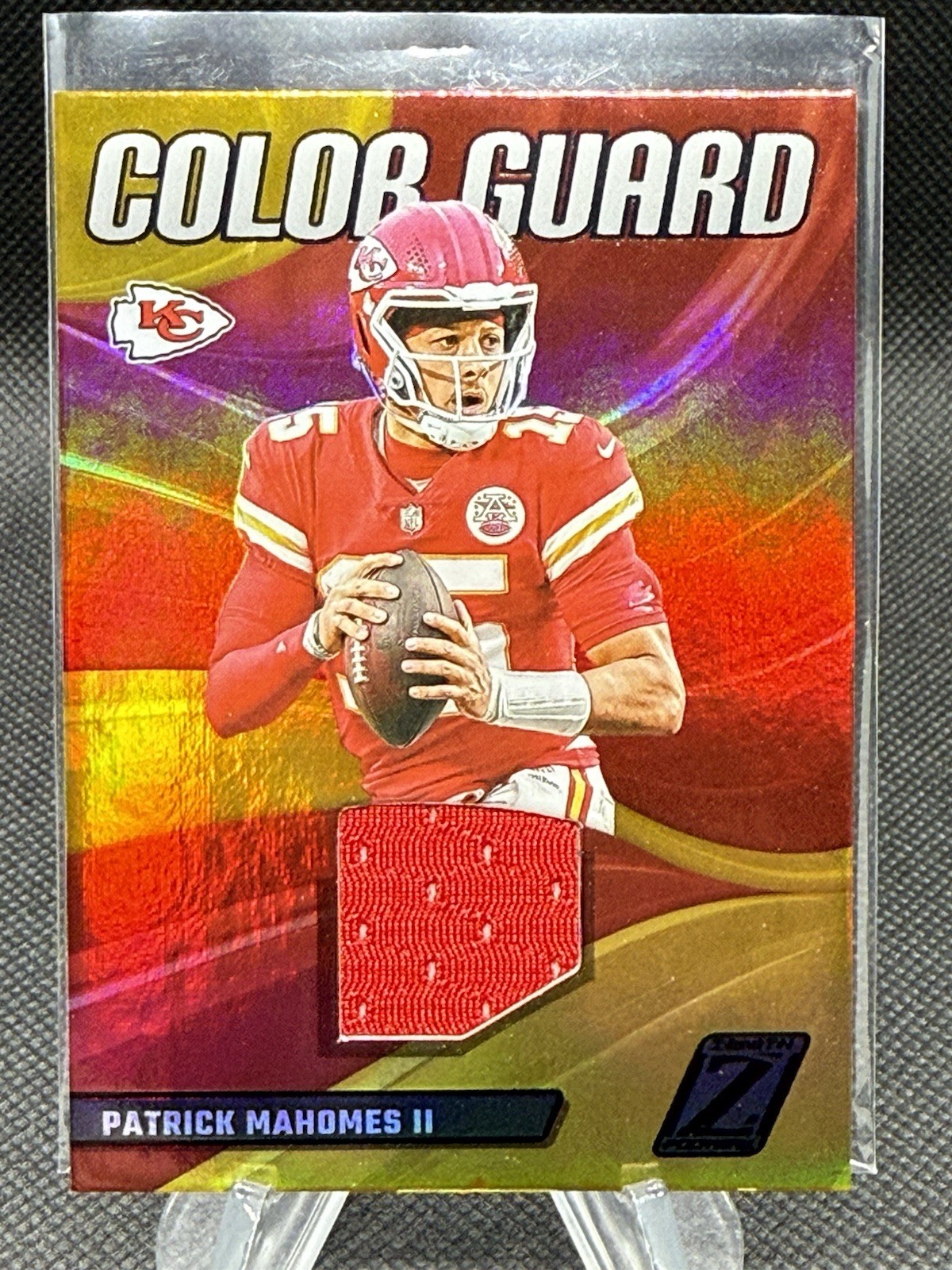 2023 Panini Zenith – Color Guard 🔥Patrick Mahomes II🔥 #CG-1 (MEM) KC CHIEFS