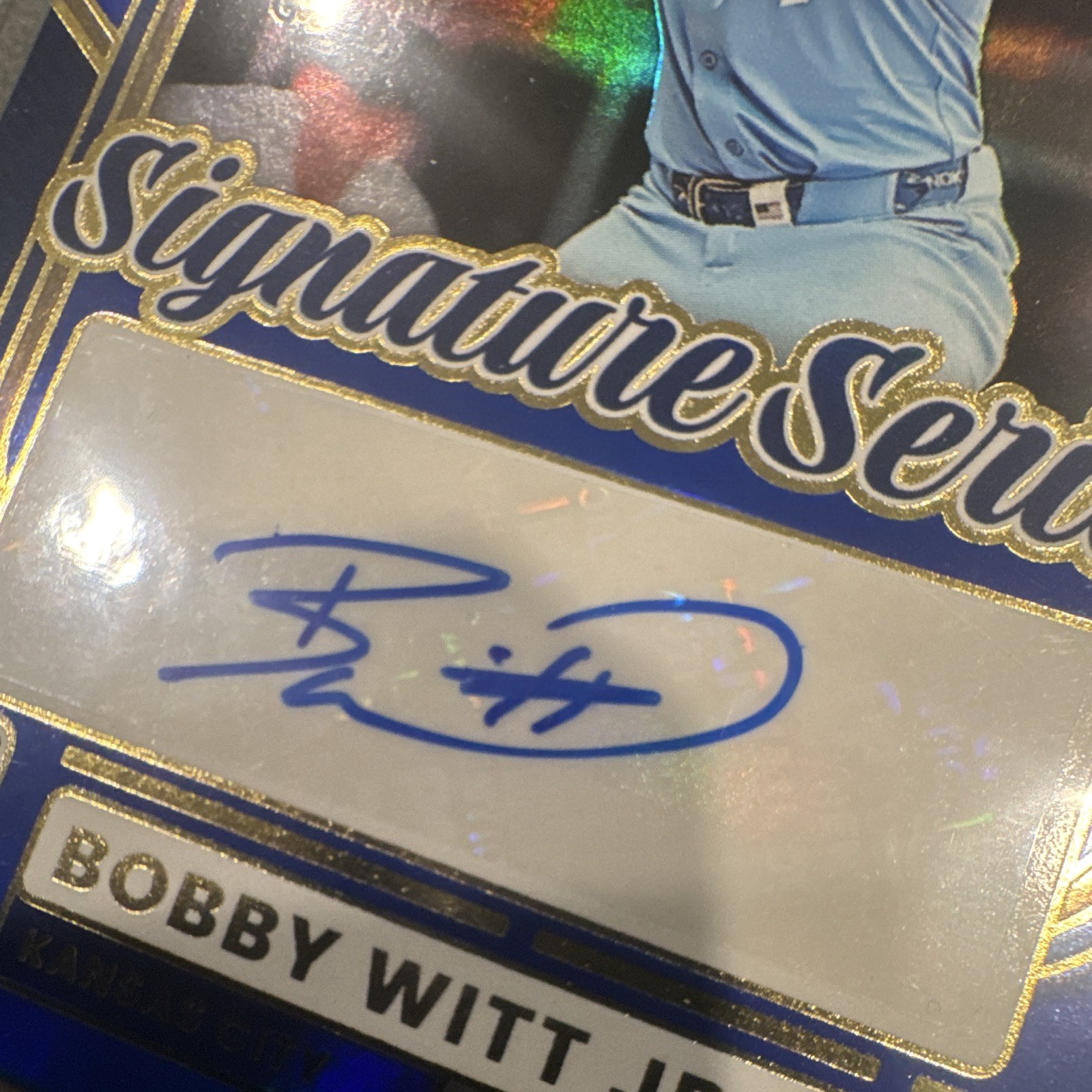 Panini 2026 Donruss Bobby Witt Jr 2-Card Lot: SS-BWJ Auto /75 + JK-BWJ Relic