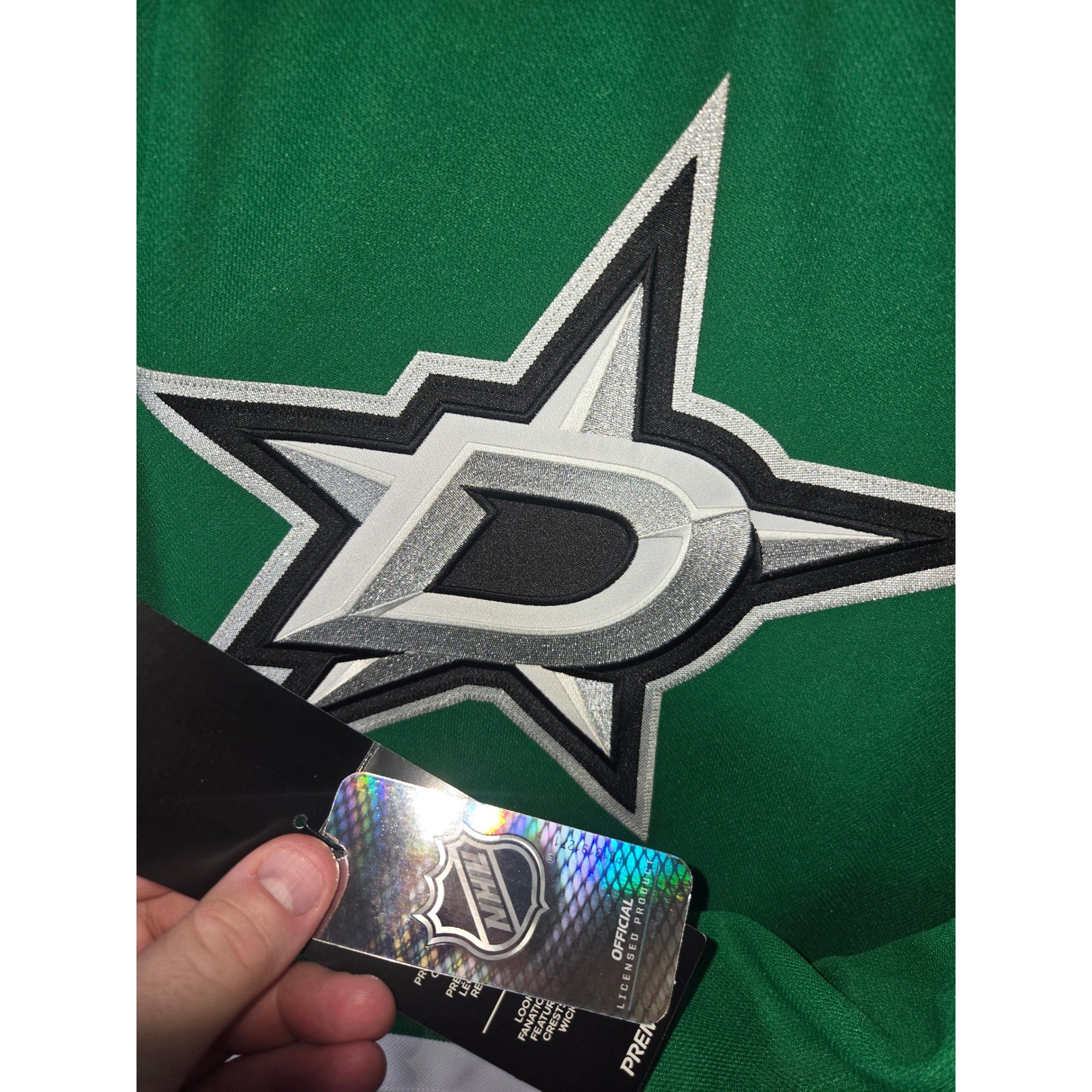 Dallas Stars Jason Robertson Fanatics Premium Home Jersey Sz 42 (XXS)