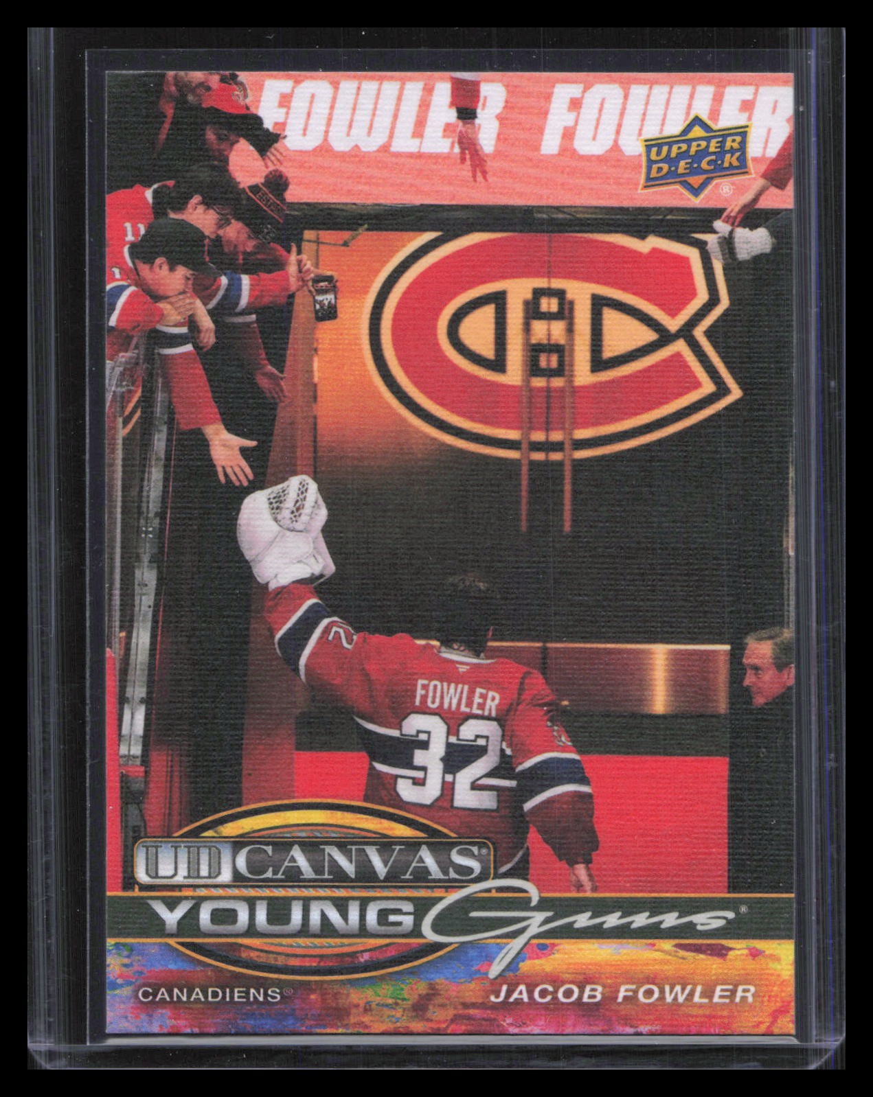 Jacob Fowler Young Guns Canvas 2025-26 Upper Deck #C-373 UD Canvas