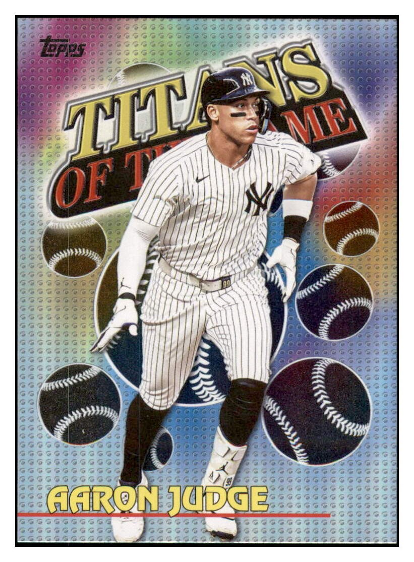 2026 Topps Aaron Judge #TOG-3 Titans of the Game New York Yankees