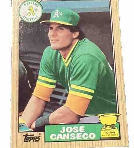 Jose Canseco 1987 Topps #620 Rookie Mint Card NOT A REPRINT! Original Buyer!
