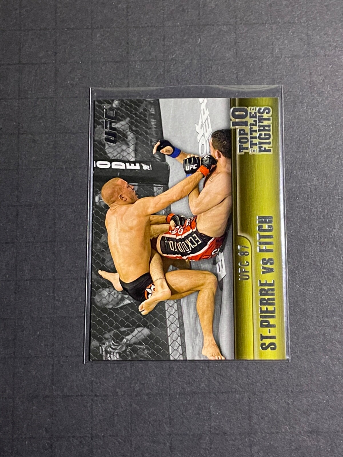 2011 Topps UFC Title Shot Inserts & Parallel Cards – See List – Buy 4+ Save 30%
