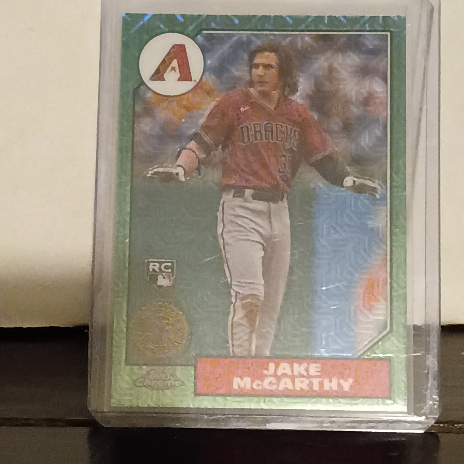 2022 Topps Series 2 – 1987 Topps Chrome Silver Pack Mojo Jake McCarthy /99 (RC)