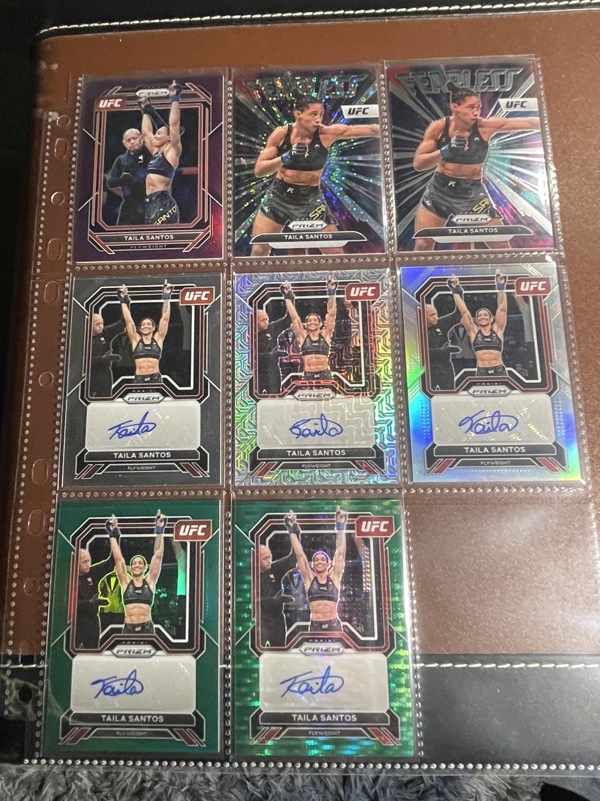 Taila Santos Collection🔥119 Cards| 27 Autos |56 Numbered PSA 10 Pop 1 Silver RC