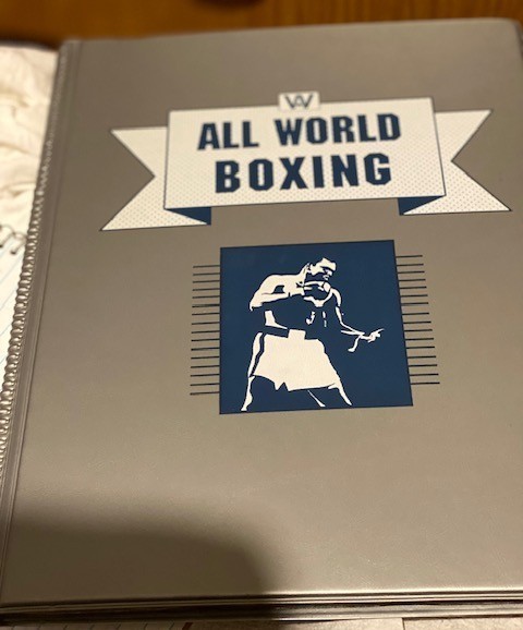 1991 All World Boxing Set With Muhammad Ali Gold Card w/Factory Binder
