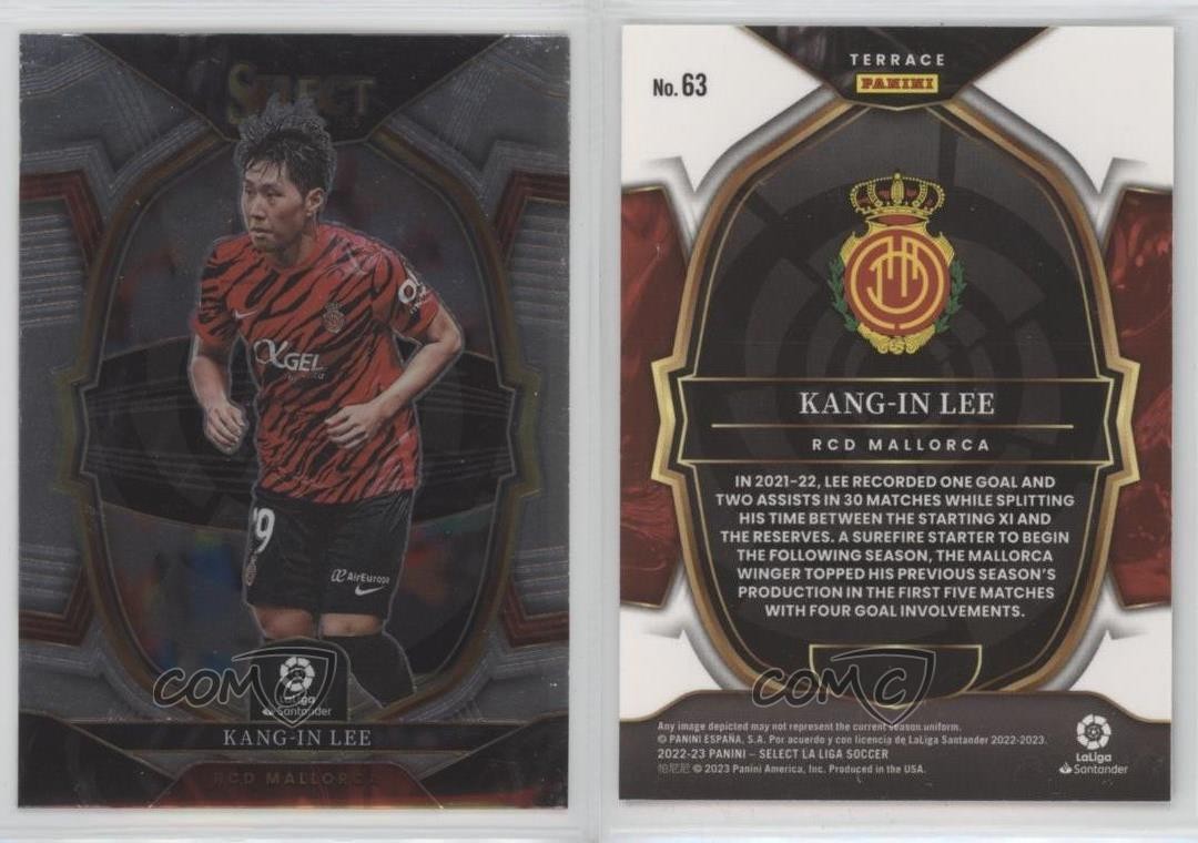 2022-23 Panini Select La Liga Terrace Kang-in Lee #63 1ep3