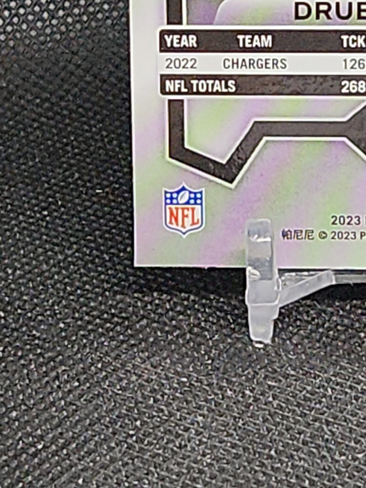 2023 Panini Prizm Drue Tranquill Black & White Checkerboard Prizm Card #156 SSP
