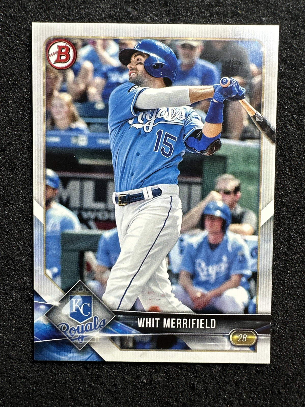 WHIT MERRIFIELD #98 2018 Bowman Baseball QTY Kansas City Royals