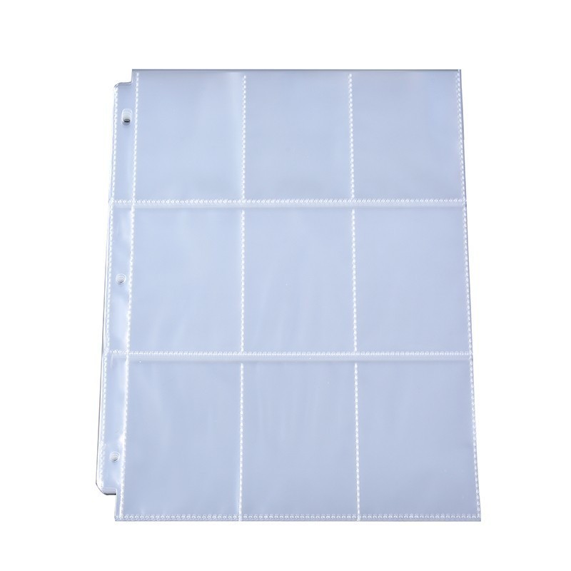 Trading Card Binder 1080 Pocket Clear 9 Pocket 60 Sheets Album Protector Pages