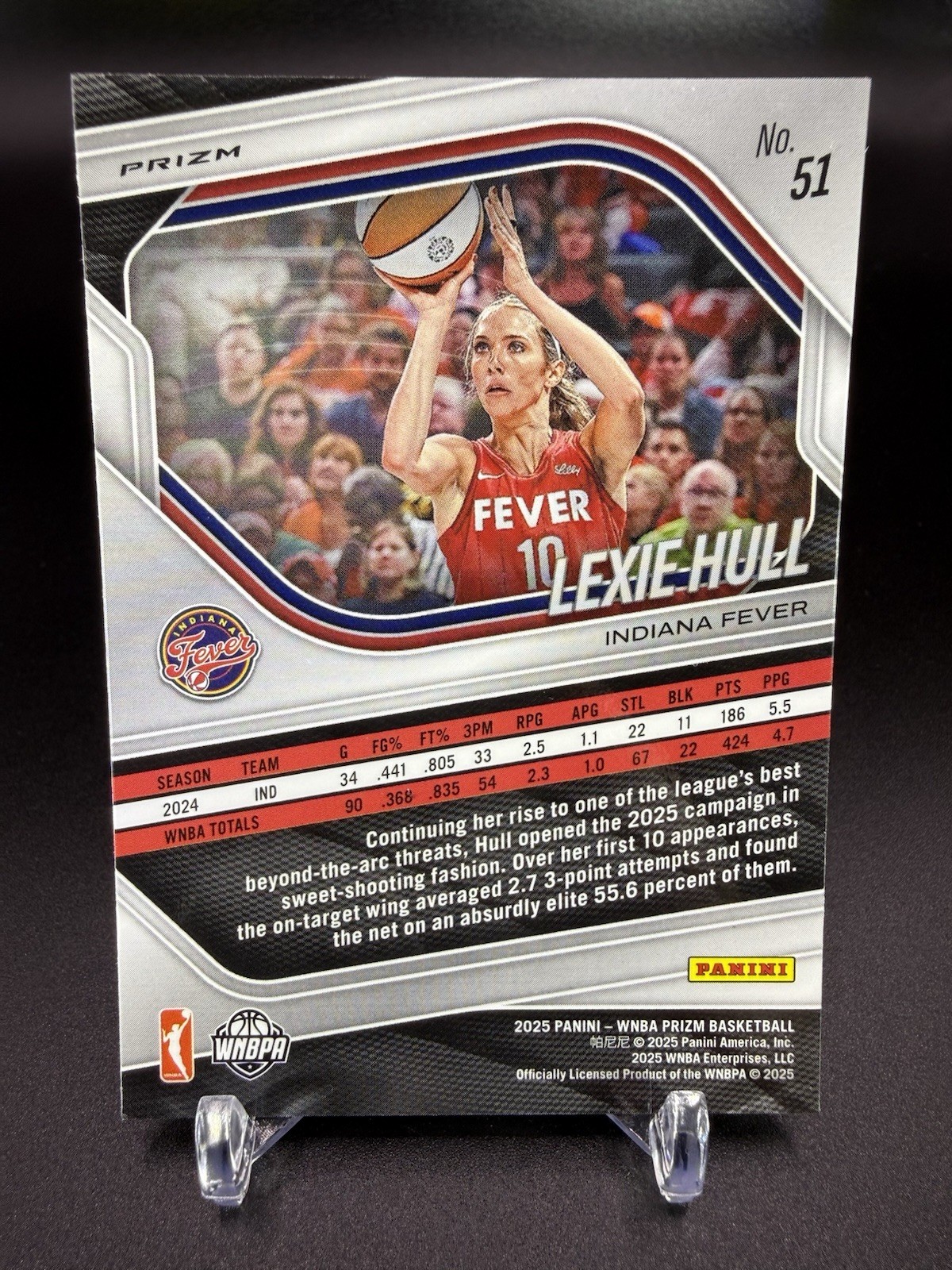 🏀🔥2025 Panini Prizm WNBA Lexie Hull White Seismic Prizm SP 🔥🏀