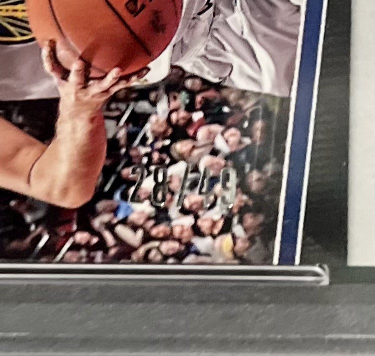 Prizm Black Sensational Signatures Quinten Post #SS-QUI Blue Prizm /49 (AU, RC)