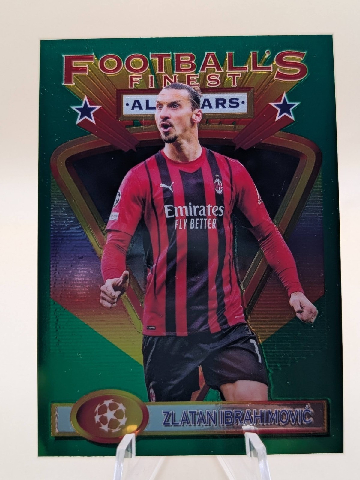 2021-22 Football’s Finest Flashbacks UEFA All-Stars Zlatan Ibrahimovic #199