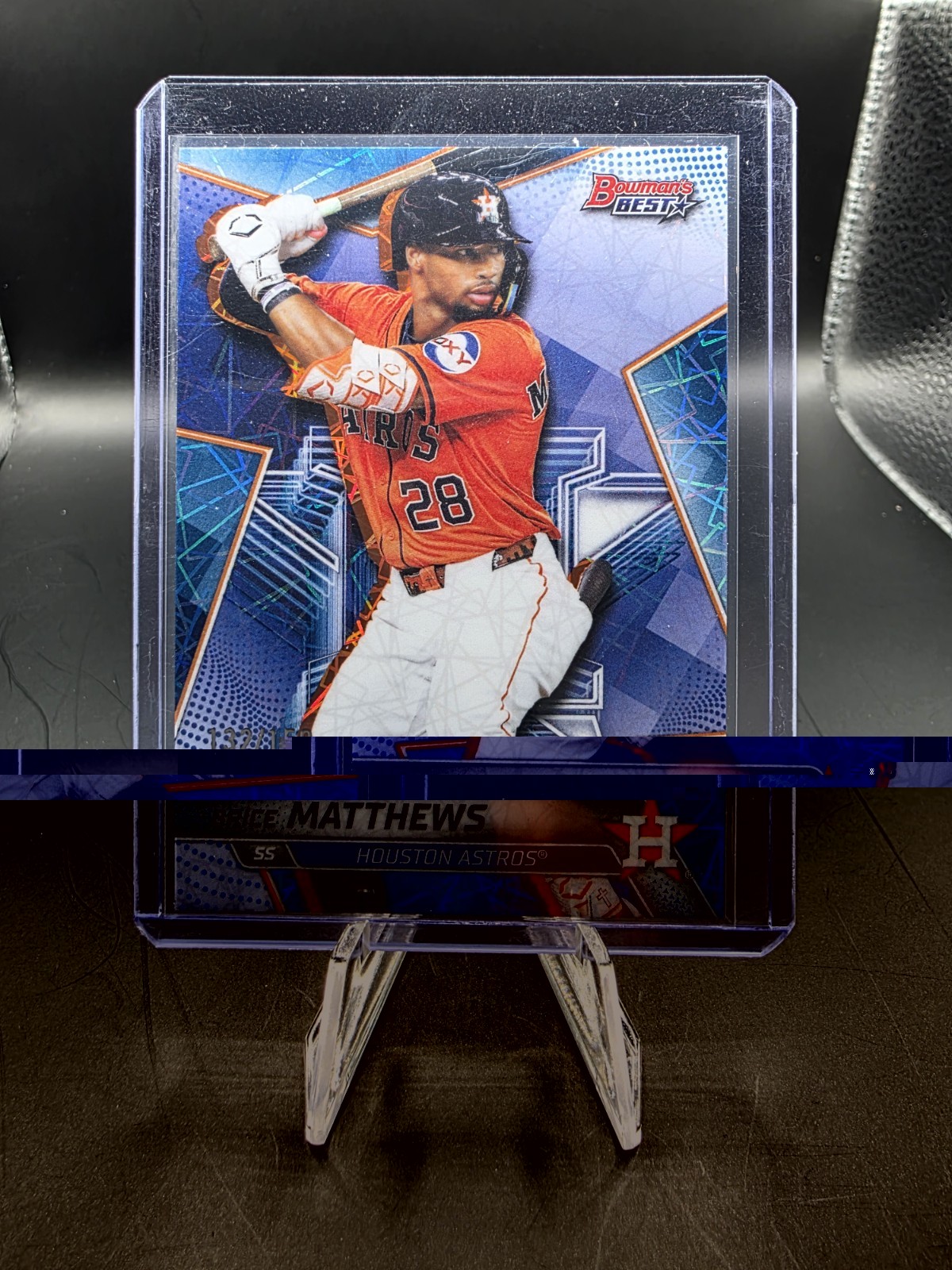 2025 Bowman’s Best #TP-18 Brice Matthews Top Prospect Blue Lazer /150!