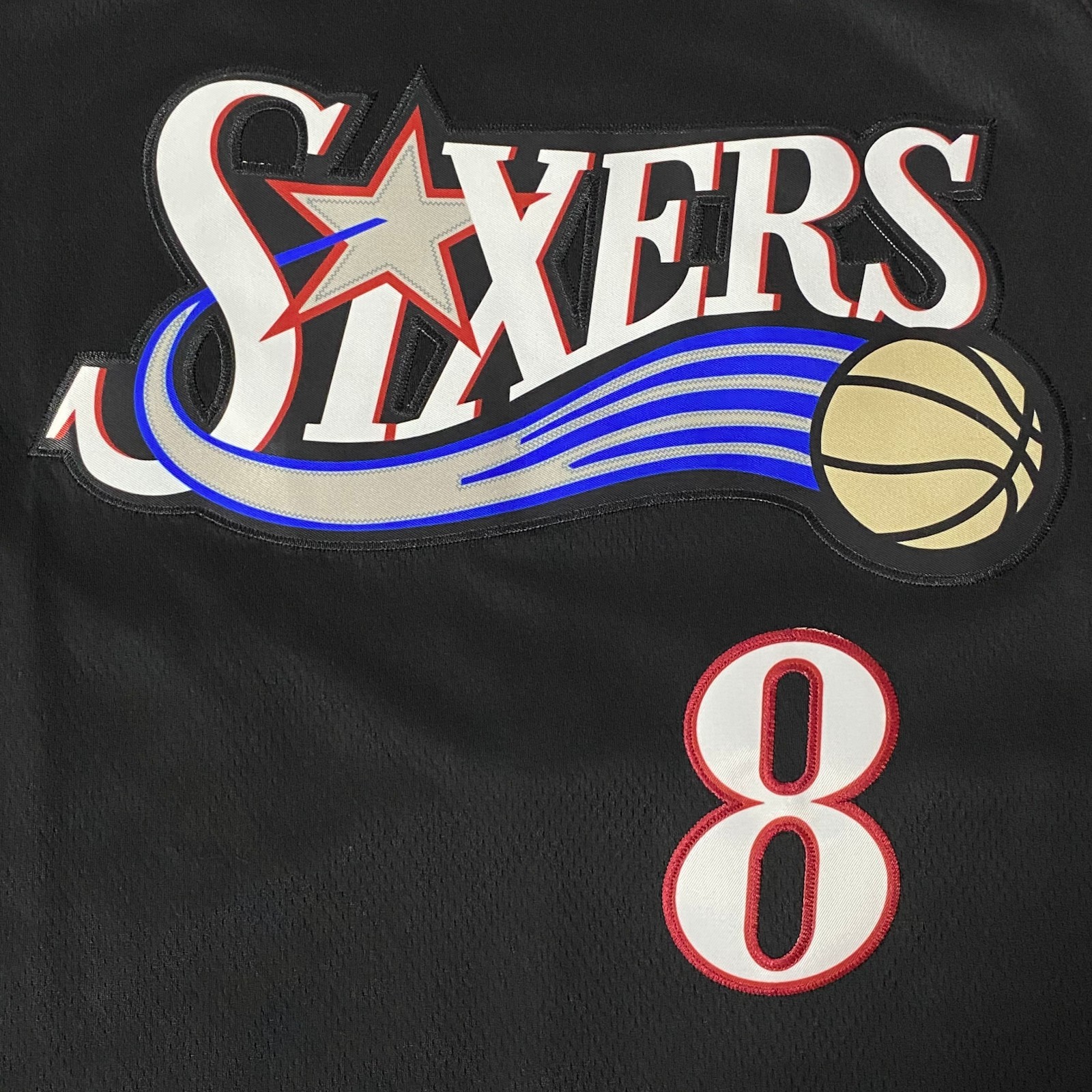 Paul George #8 Black Breathable Sports Top, Size：S-XXL