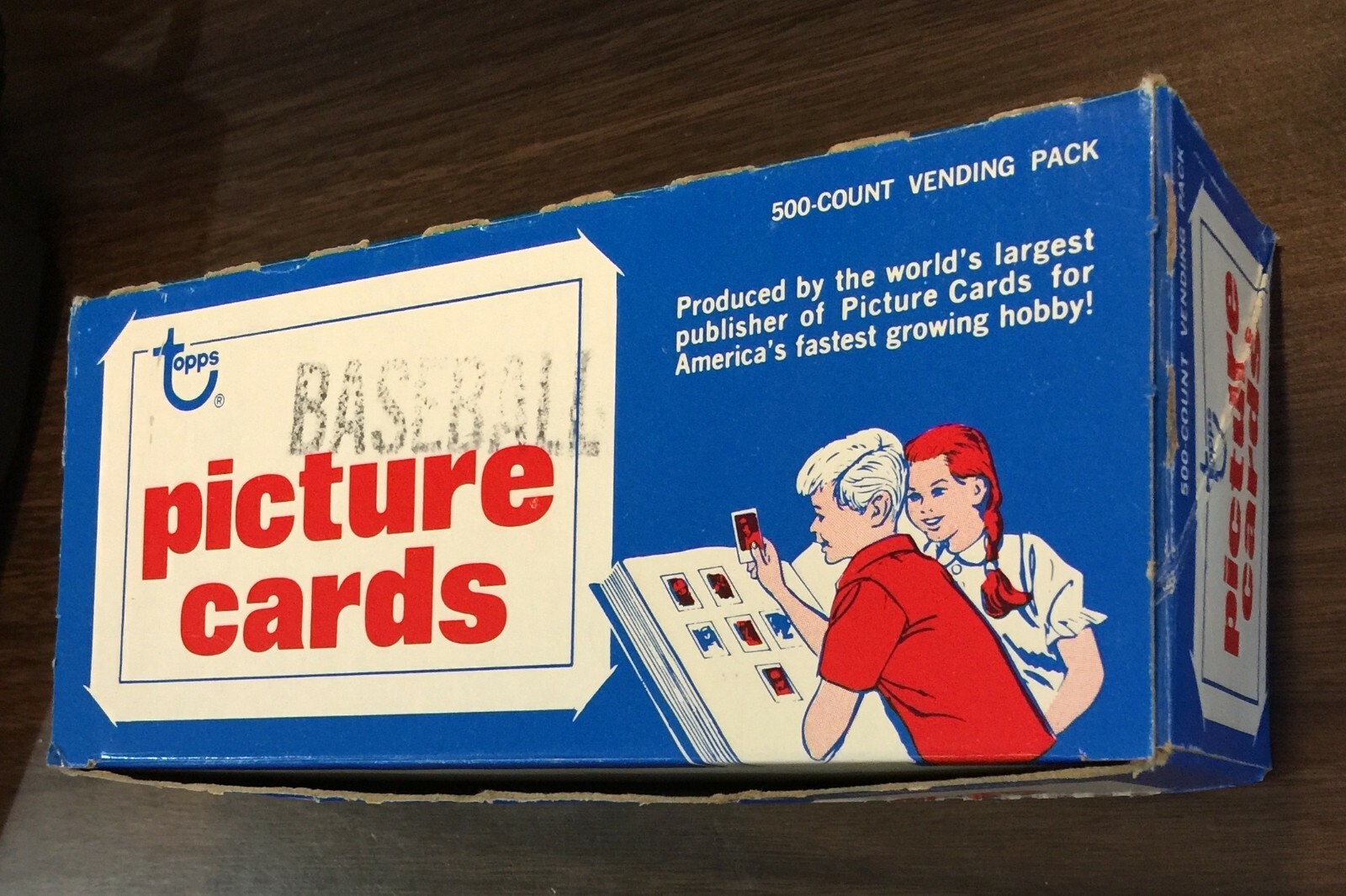 1984 TOPPS Baseball VENDING BOX 500 ct. Factory Sealed From a Sealed Case 62026