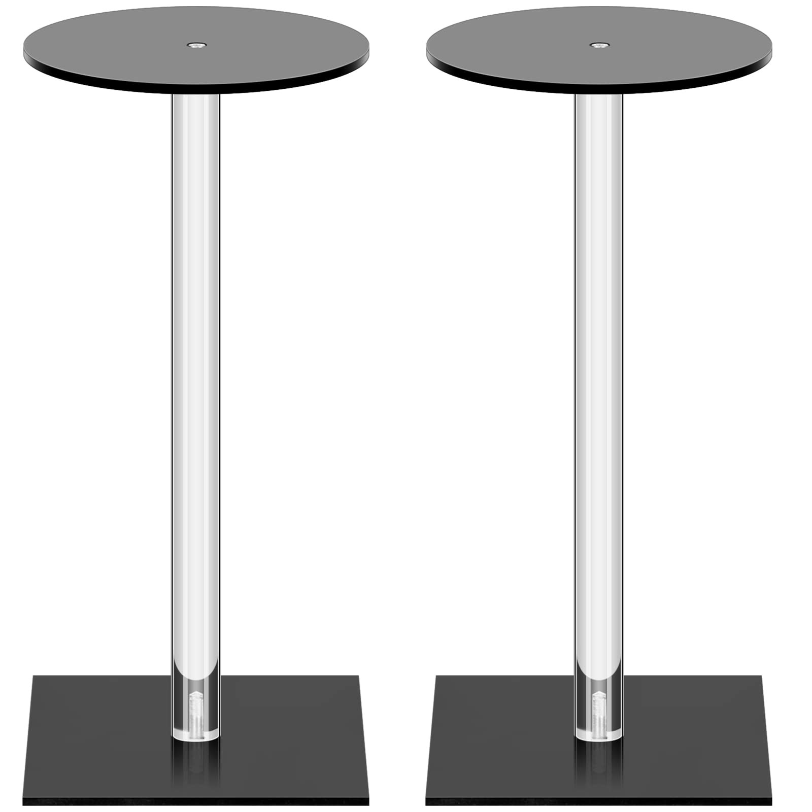 2 Pieces Full Size Helmet Display Stand Baseball Batting Helmet Headwear Disp
