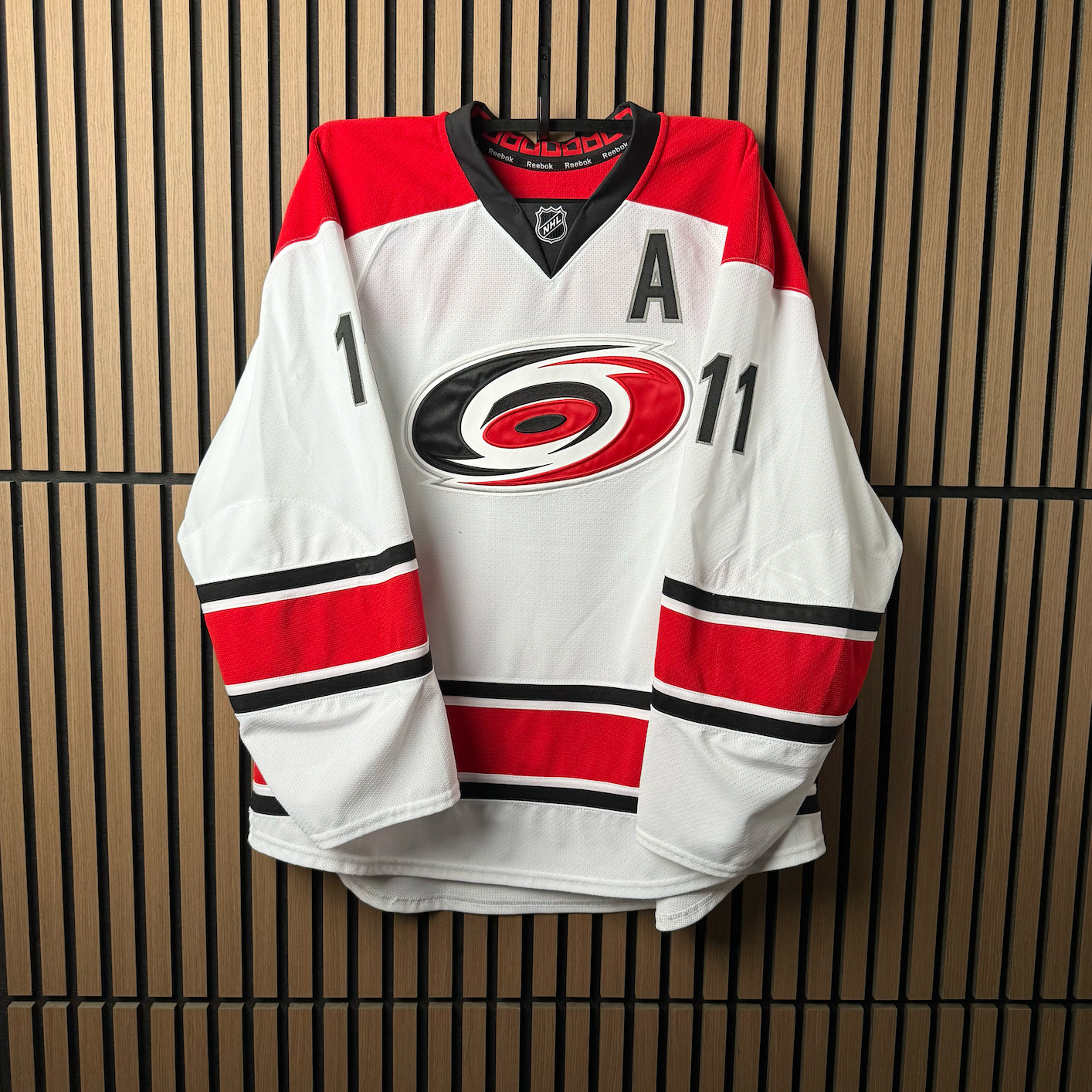 Carolina Hurricanes Jordan Staal Reebok Edge 2.0 Authentic Away Jersey – 58+