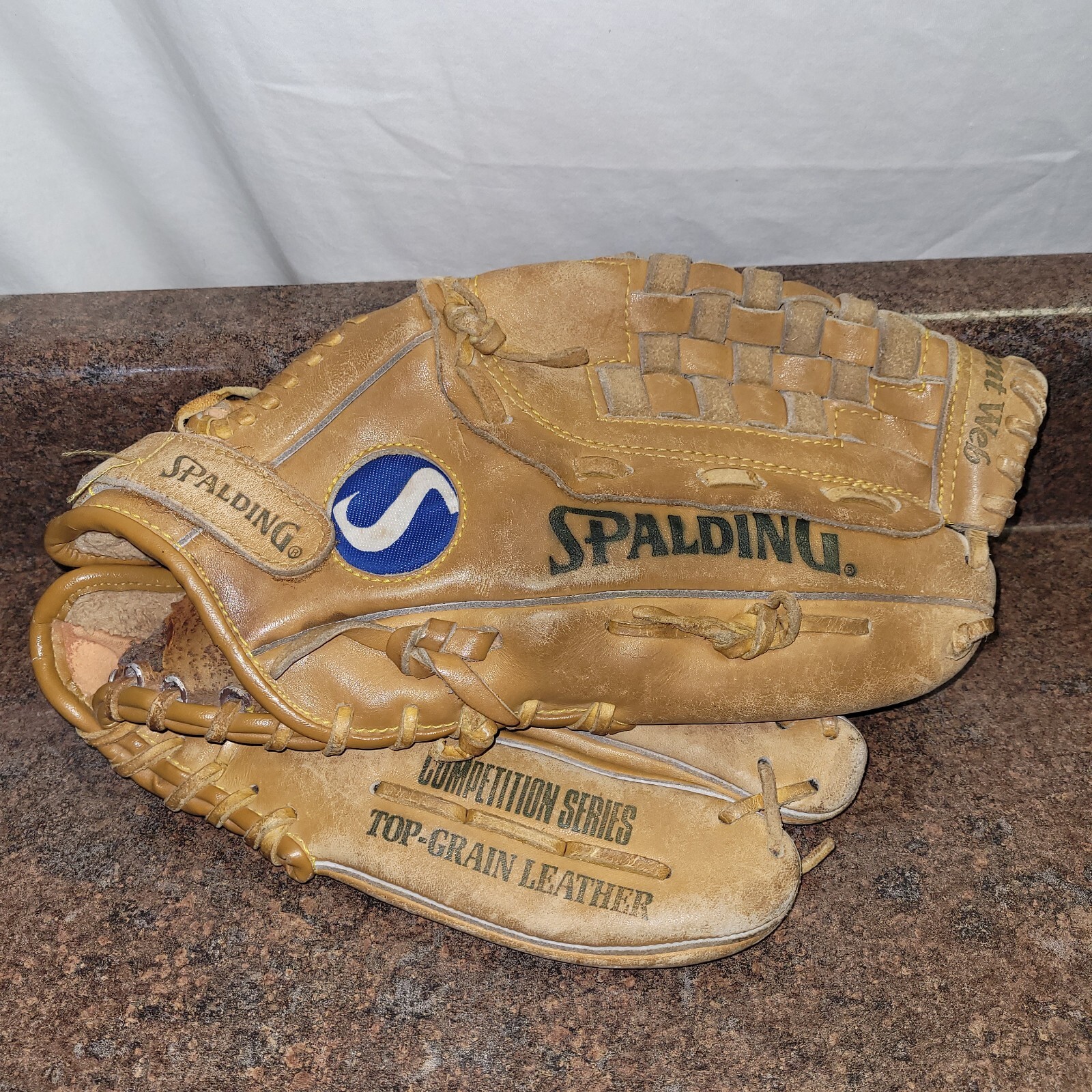 Vintage Spalding Flex Hinge 42-117 Baseball Glove ⚾️