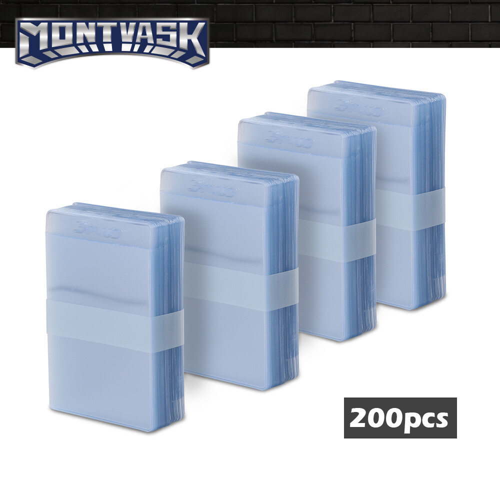 New Fit For Large Semi Rigid Card Holder PSA Grading Submission Holders 200Pcs