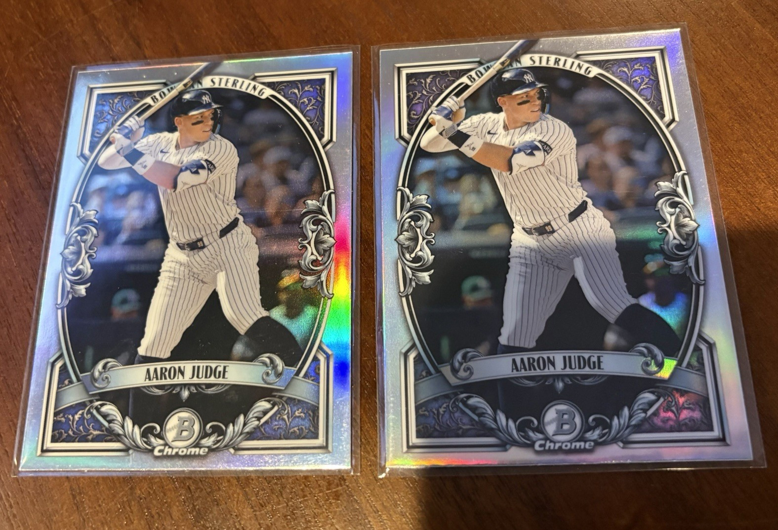 2026 Bowman Sterling Aaron Judge Yankees Revelation Refractor Lot 2 BST-4