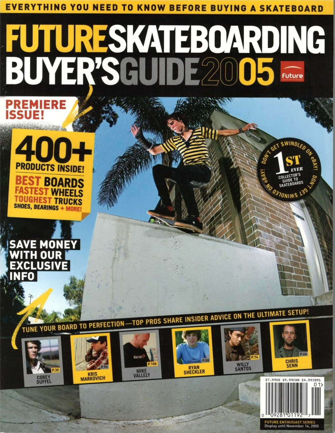 Future Skateboarding Magazine 2005 Buyer’s Guide Corey Duffel Kris Markovish