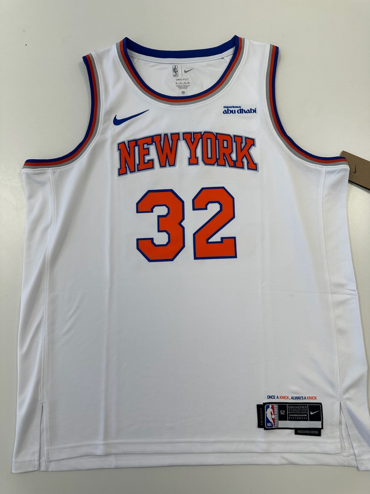 Karl Anthony Towns New York Knicks NBA Finals Association Edition Size M Jersey