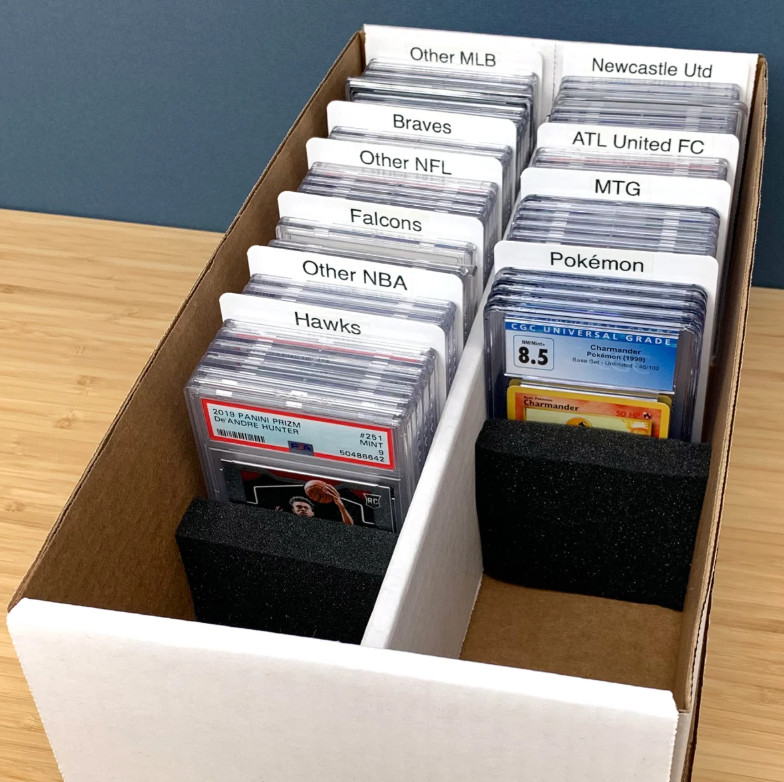BCW (New) 5ct Pack Of 10 – Graded Card Dividers – Sized For PSA,BGS,SGC,CSG