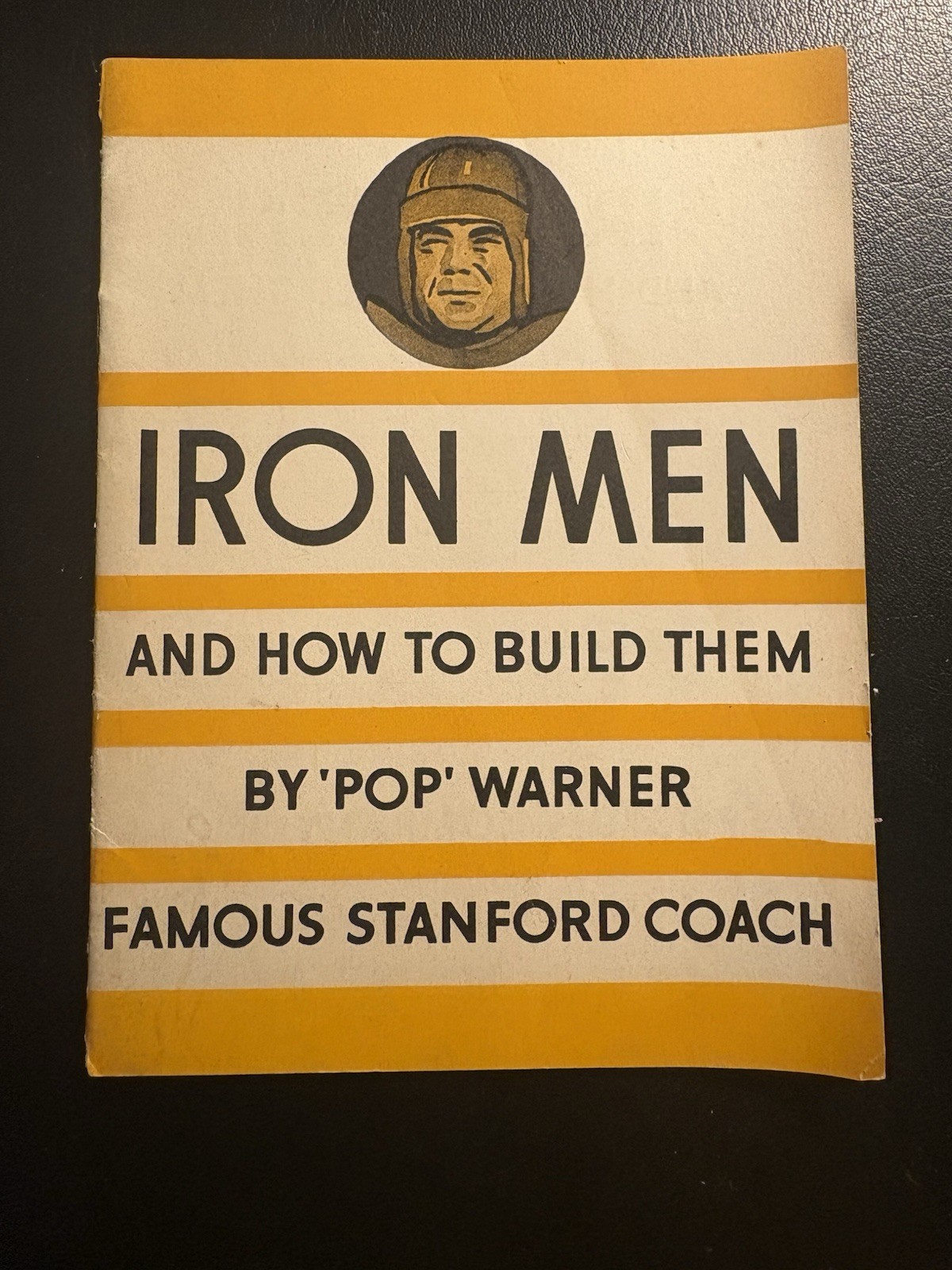 1932 Pop Warner Iron Men How To Build Them Stanford Football Postum Booklet