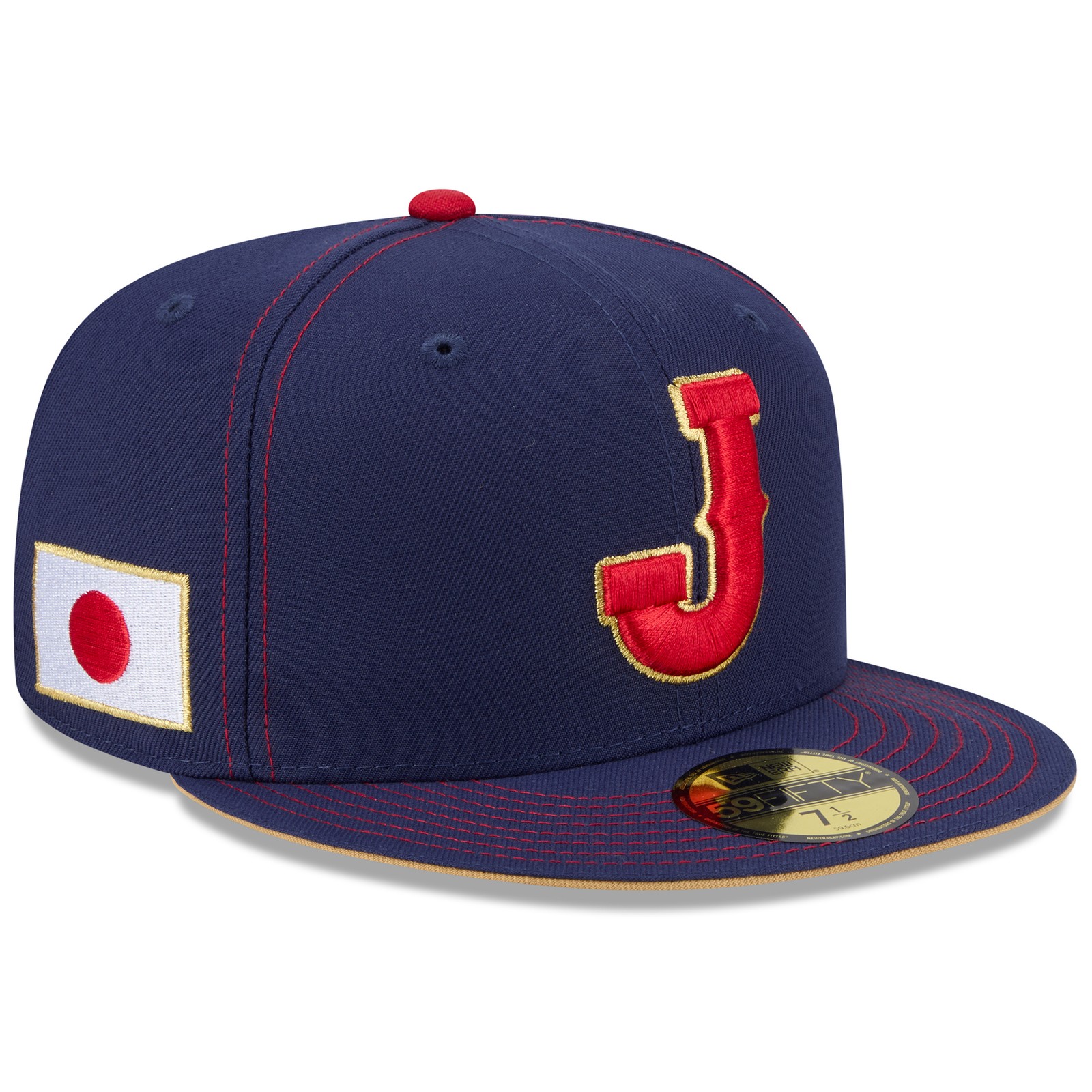 Men’s New Era Navy Japan Baseball 2026 World Baseball Classic 59FIFTY Fitted
