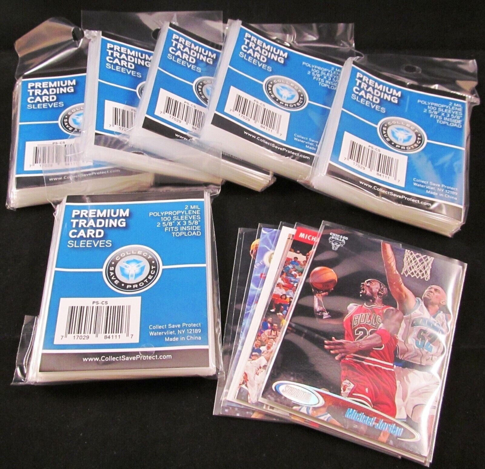 1000 COLLECT*SAVE*PROTECT Top Loaders Standard 3×4 Regular Card + 1000 SLEEVES