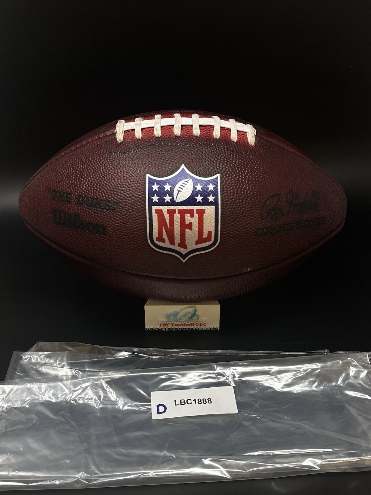 Authentic NFL Wilson The Duke Leather Football – Brand New Fully Game Prepped