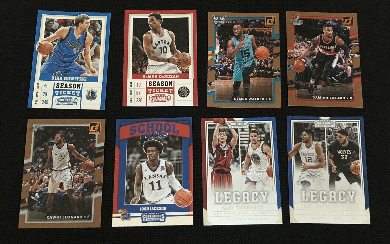 Lot Of 50 NBA Basketball Cards. All Within The Last 4 Years. (1) Kobe Guaranteed