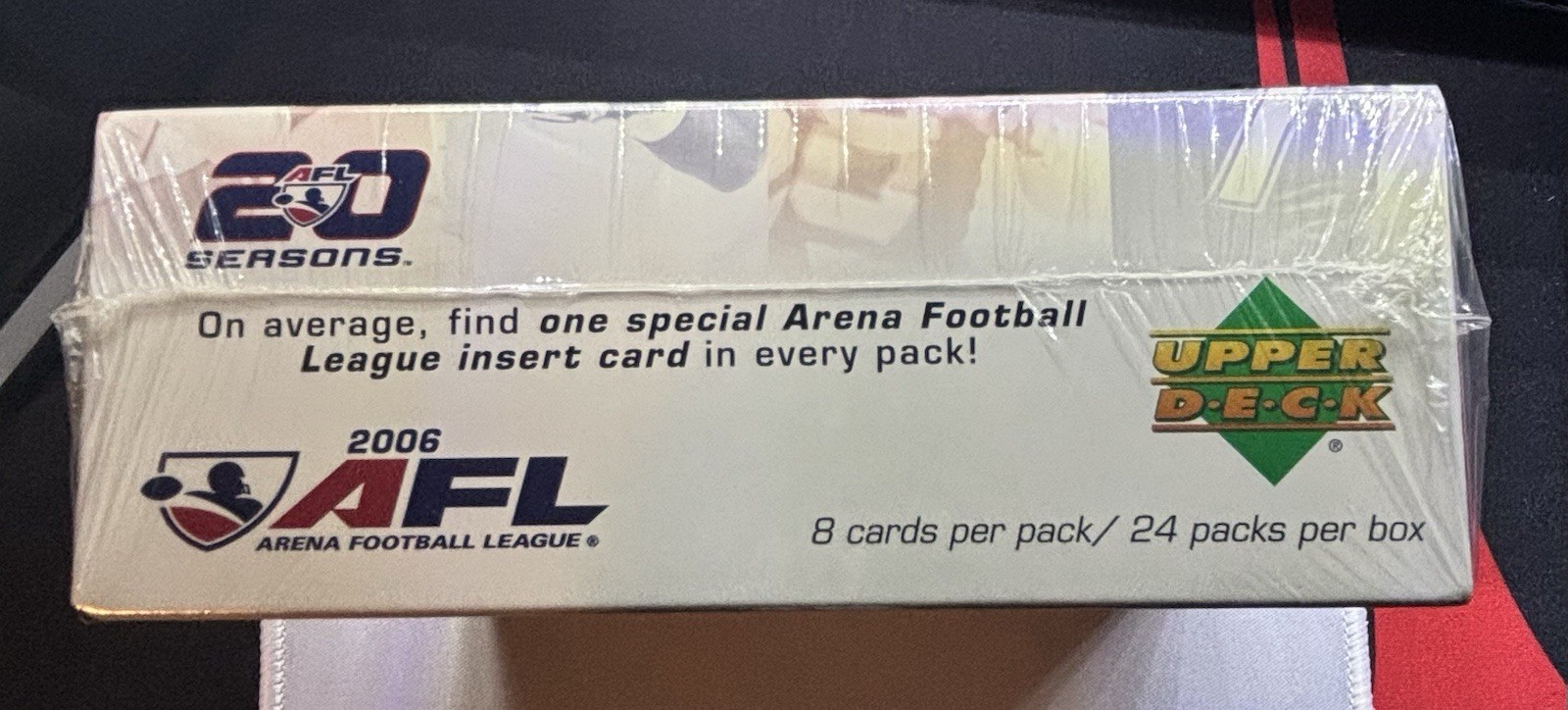 AFL Upper Deck 2006 Arena Football Leauge Sealed Box – 8 Cards A Pack / 24 Packs