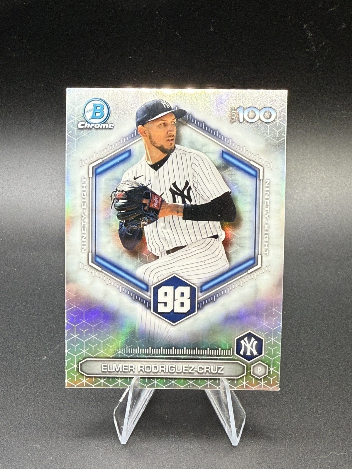 2026 Bowman Scouts Top 100 Elmer Rodriguez-Cruz #BTP-98 New York Yankees