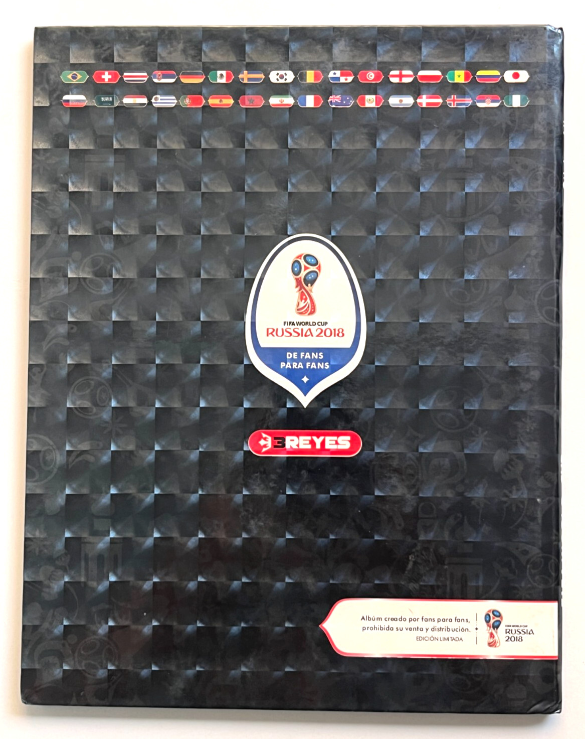 2018 WORLD CUP RUSSIA Album Hardcover Black Edition + Full Set 380/380 MESSI CR7