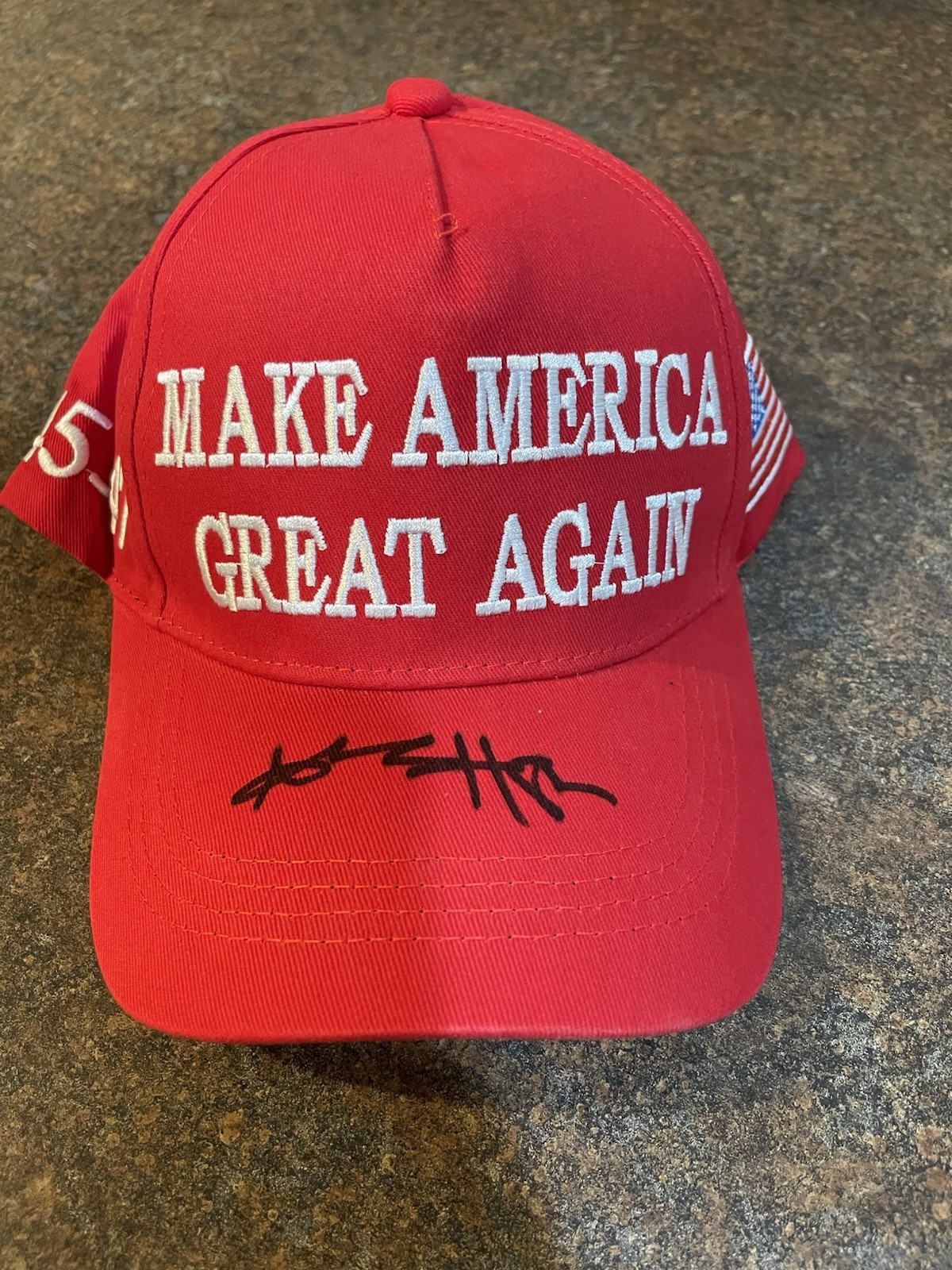 Antonio Brown Autographed MAGA Hat – Beckett Witnessed & Certified