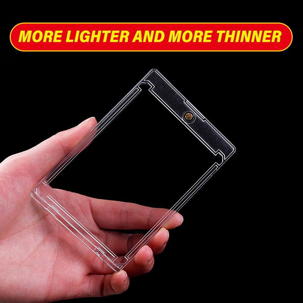 150ct Magnetic Trading Sports Card Holder 35pt One-Touch Hard Case UV Protection