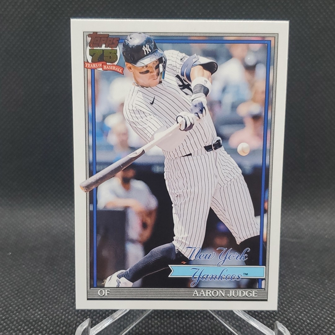 Aaron Judge 2026 Topps Series 1 1991 #T91-34 New York Yankees