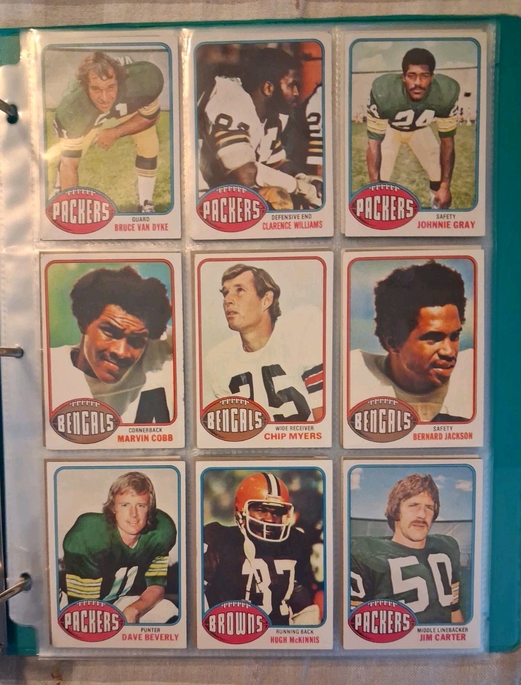 Lot Of 60 1976 Topps Football Cards