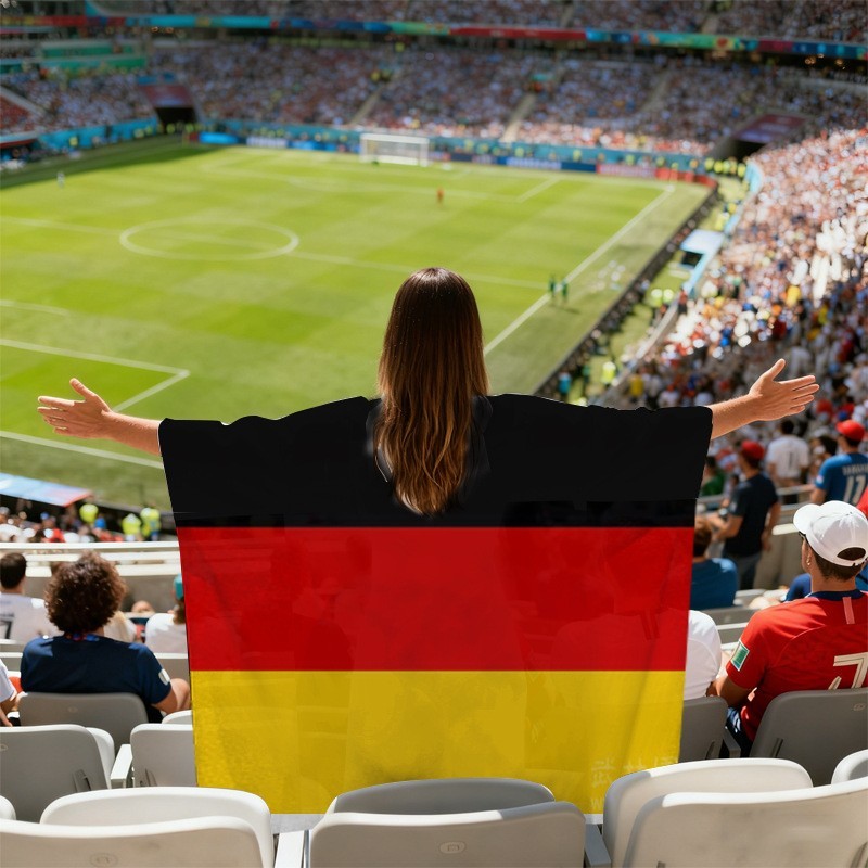 2026 FIFA World Cup fLAG Fan Cloak Flag Fans of Various Countries Cheering Team
