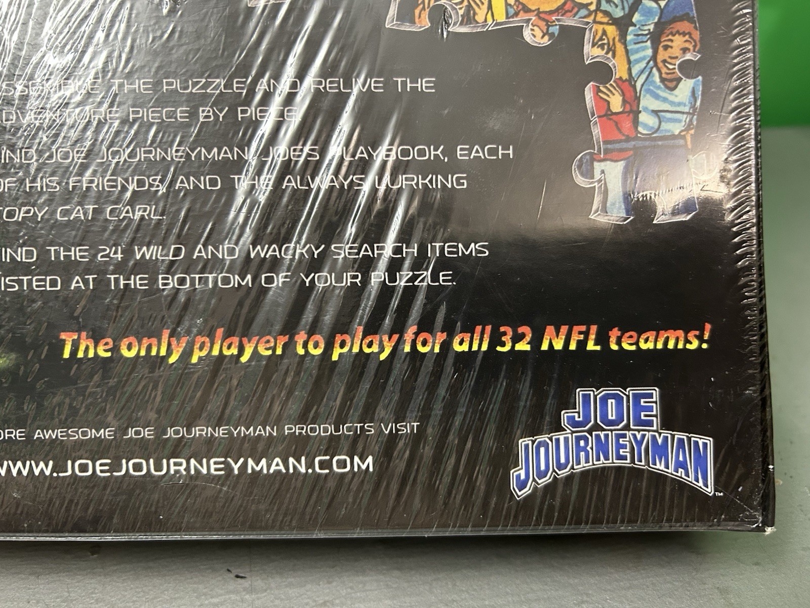 CINCINNATI BENGALS Joe Journeyman Puzzle New/Sealed 2015 (500 pcs) NFL Football