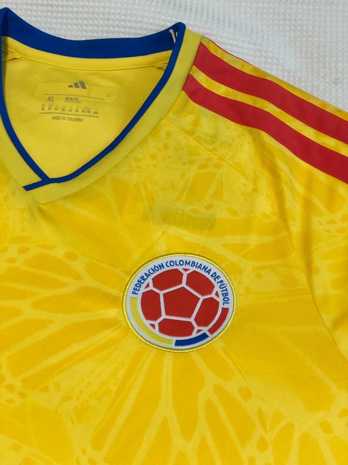 Adidas Colombia Home Jersey 2026 World Cup Soccer Shirt | Camiseta Futbol