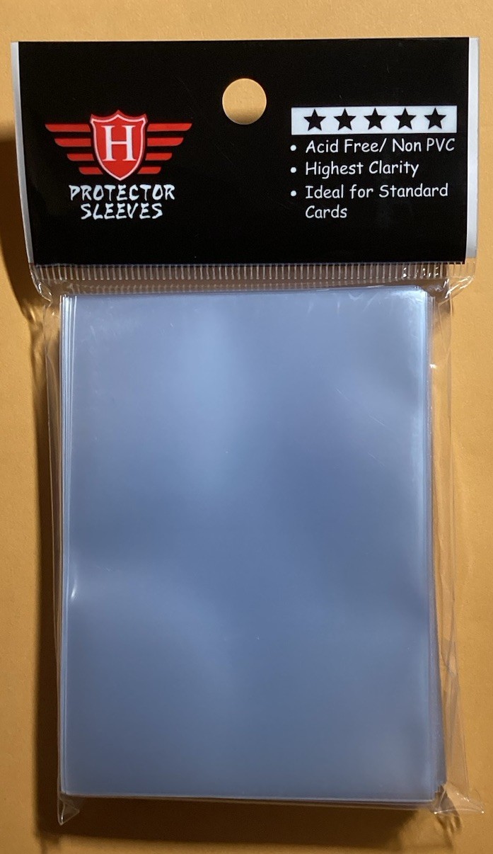 6 Packs 100 Homthy Protector Sleeves Standard – Fast Priority Shipping!