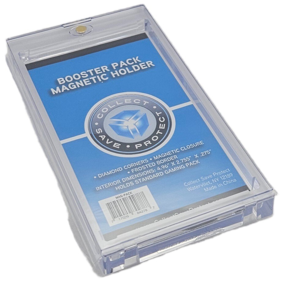 (3-Pack) CSP Booster Pack Magnetic Holder Case For Standard Gaming Packs